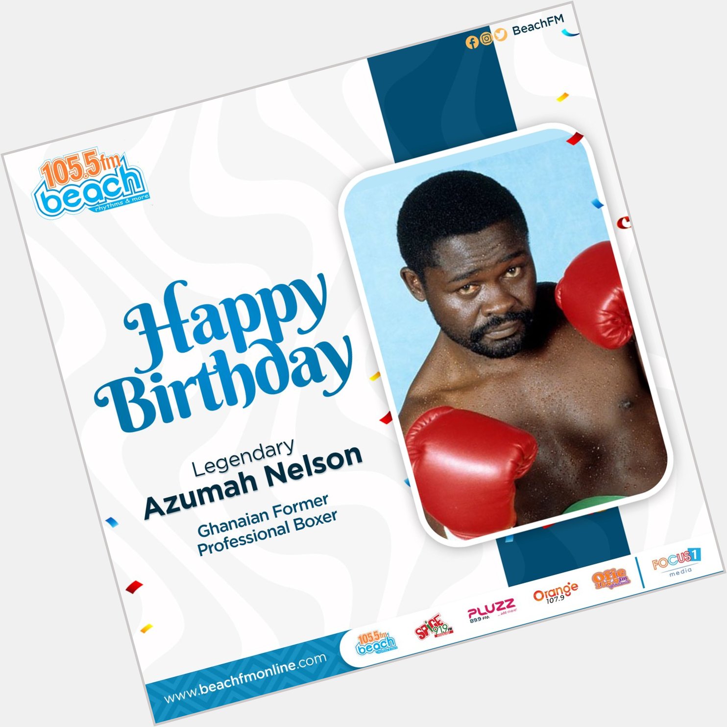Happy birthday to the legendary Azumah Nelson! 