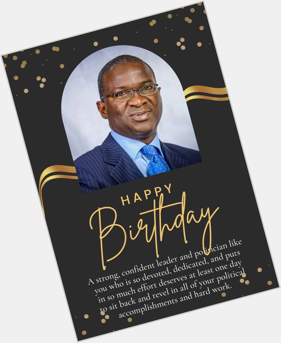 Happy Birthday Mr. Babatunde Fashola (SAN) 
