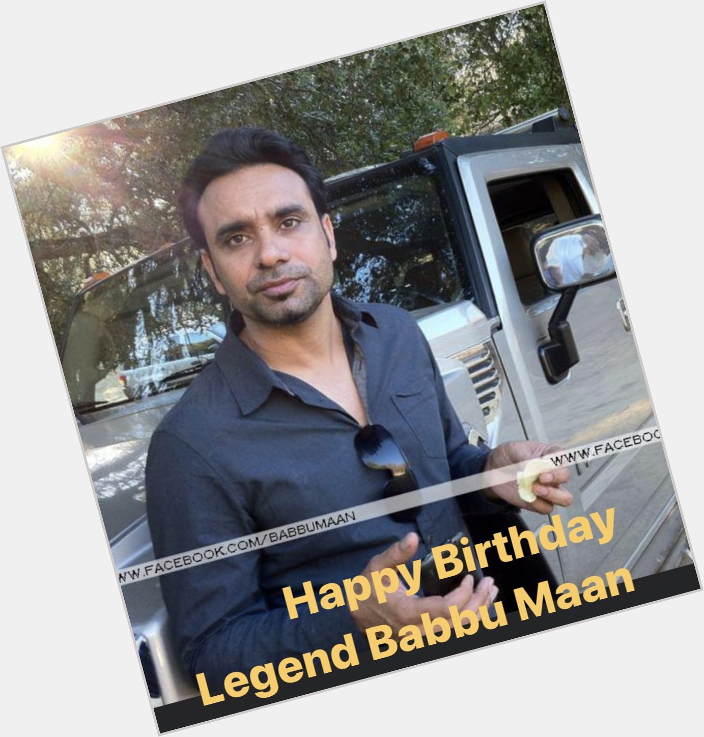 Finally Wait is Over Happy Birthday Legend Babbu Maan     