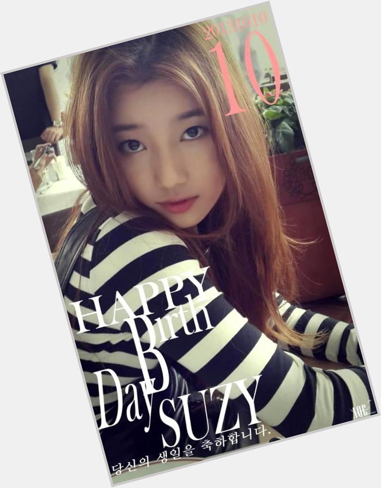  , Happy birthday, selamat ulang tahun bae suzy 