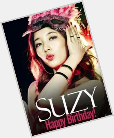 Happy birthday Bae Suzy      