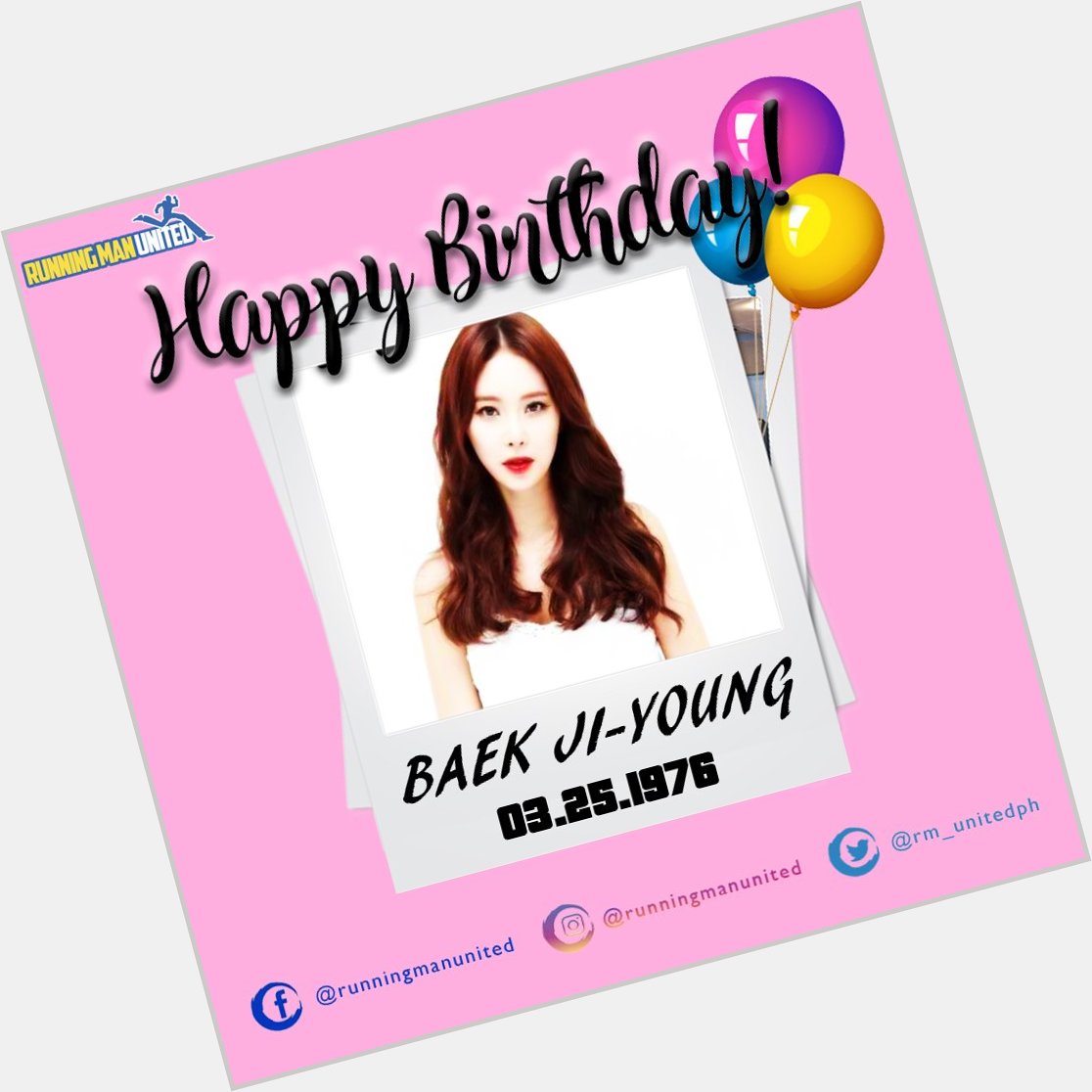 Happy Birthday Baek Ji-young! 