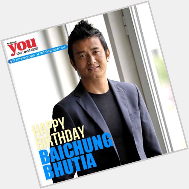 Happy Birthday to the biggest name in Indian football,Baichung Bhutia ! 