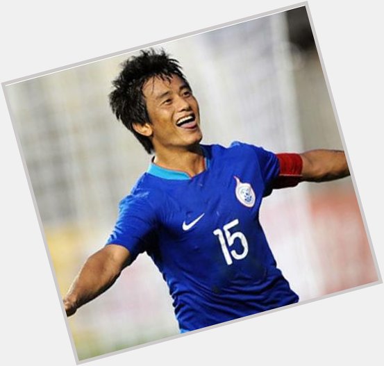 Happy birthday to my childhood hero n my favorite player ever Baichung Bhutia :) Can\t forget wen I saw u live 