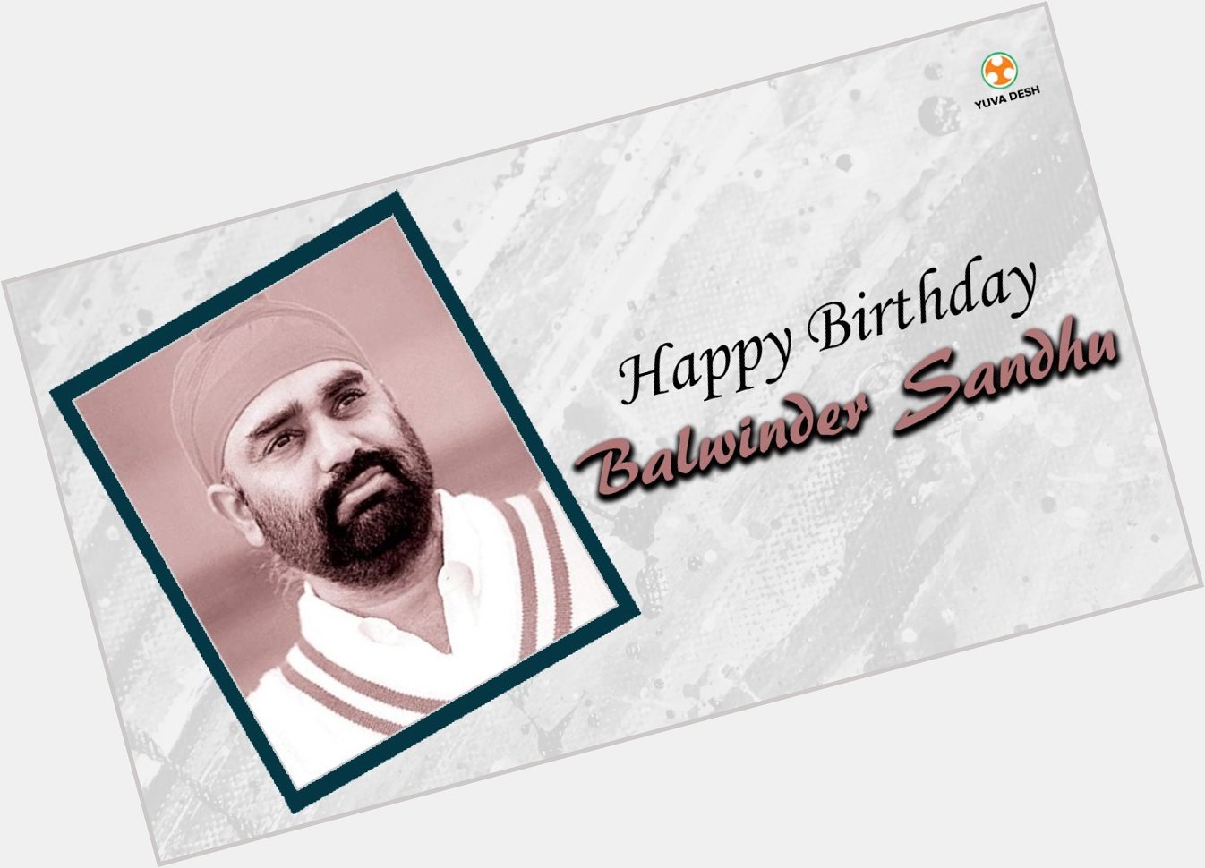  Desh wishes a happy birthday to Balwinder Sandhu, former test cricketer. He turned 61 today. 