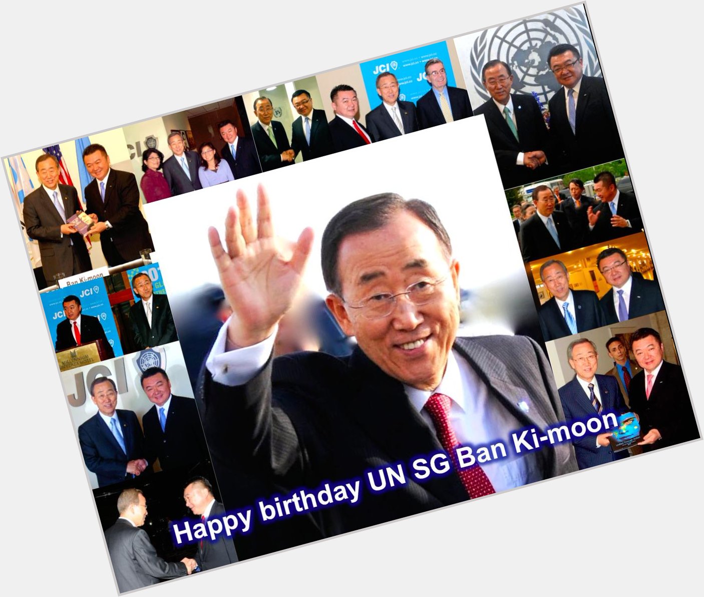       June 13: Happy Bday UN SG Ban Ki-moon 