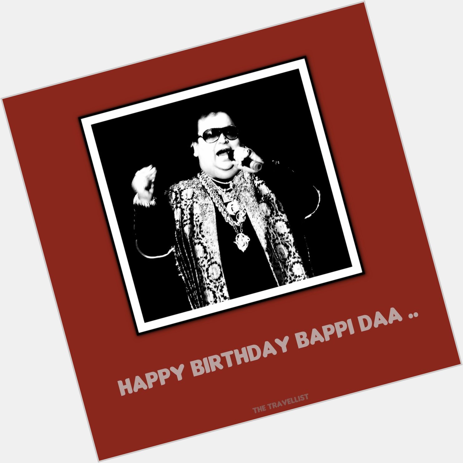  Happy BIrthday!!  Here\s the tribute of Bappi Lahiri\s awesome music career. 