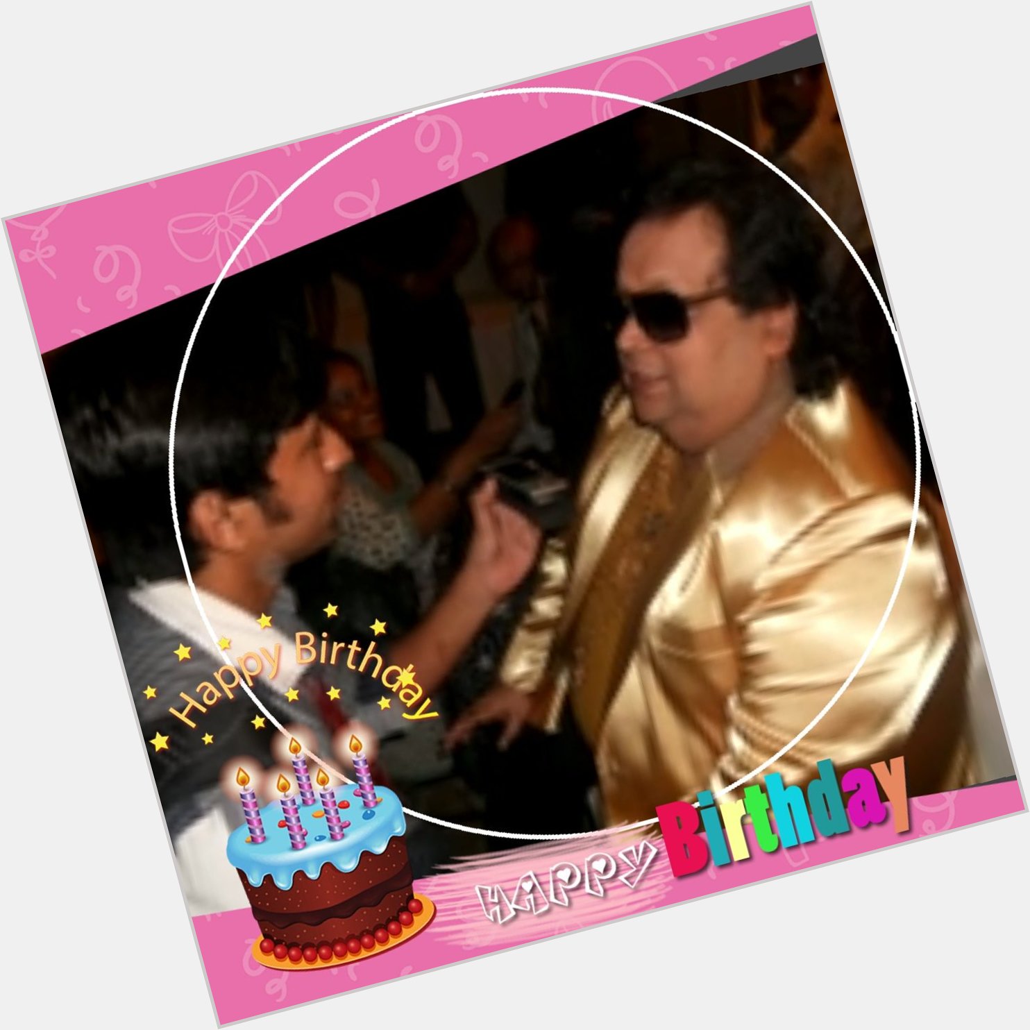  Happy Birthday to the King of melody Bappi Lahiri.
Wish you all the very best in life. 