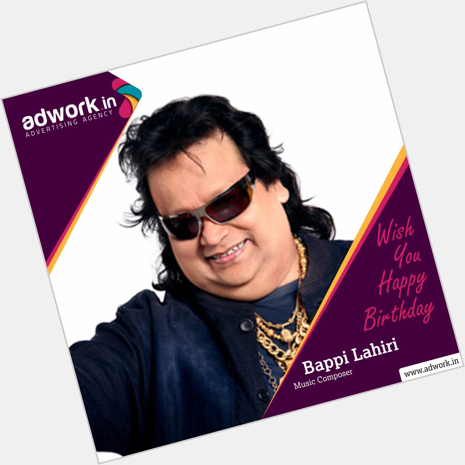 Wish you happy birthday Bappi Lahiri,  Visit on 