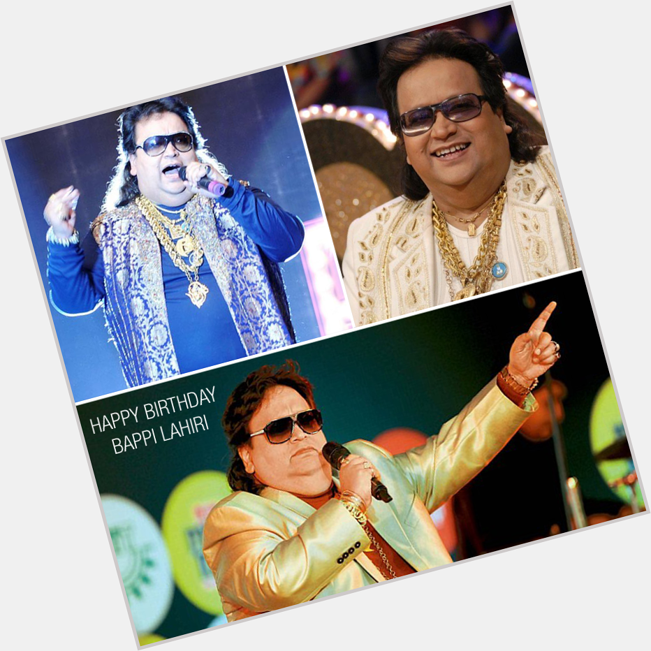 Here\s wishing Bappi Lahiri a very Happy Birthday! Which of his songs is your favourite? 