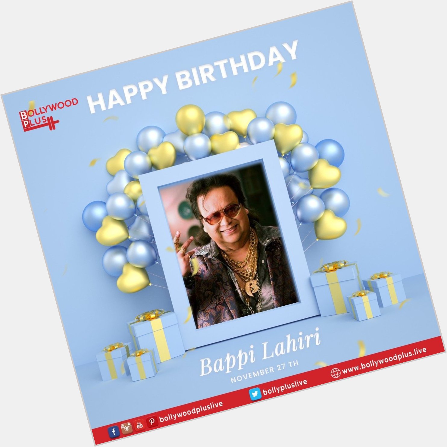 Happy Birthday Bappi Lahiri    