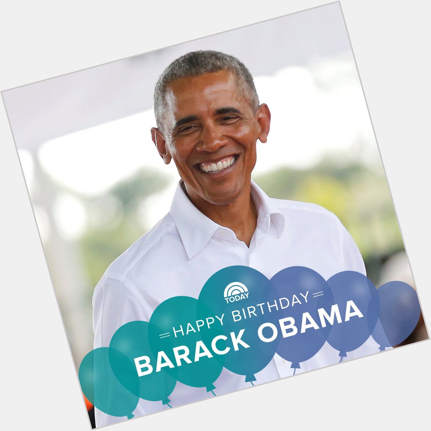 Happy birthday to former President Barack Obama!  