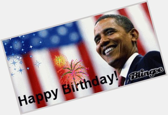 Happy Birthday President Barack Obama!     