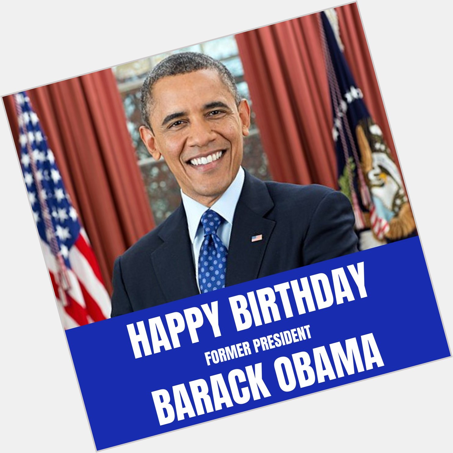 Happy birthday to Former President Barack Obama!

The 44th president is celebrating his 60th birthday today! 