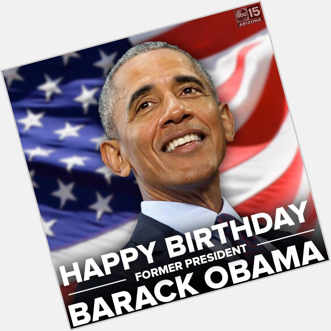 Happy Birthday! Former President Barack Obama turns 59 today. 