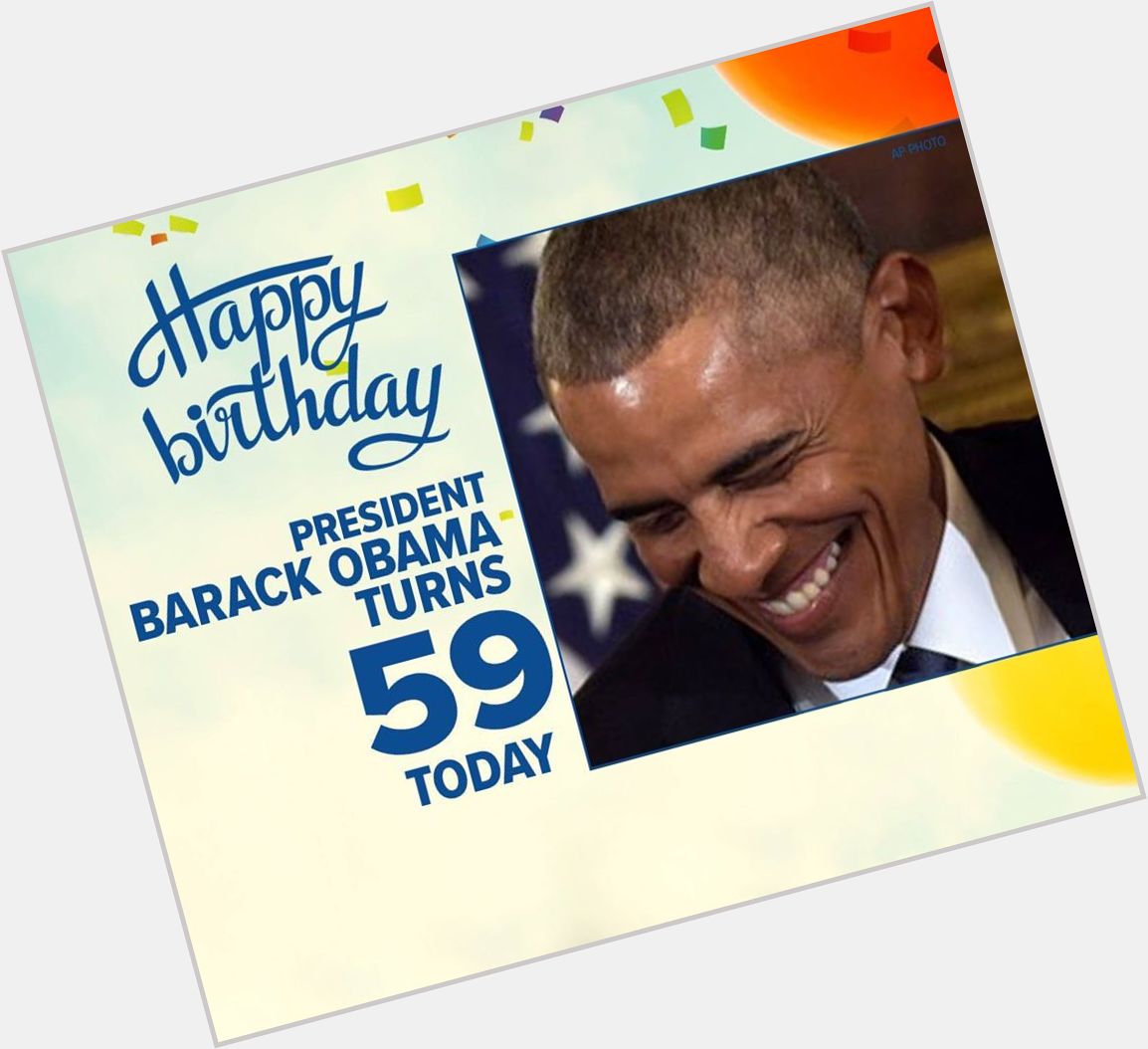 On this day in 1961, former President Barack Obama was born in Hawaii. Happy birthday,  