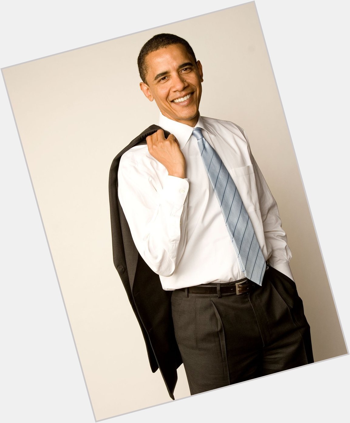Barack Obama. 2000.

Today is Barack Obama s 61st birthday. Happy birthday to him! 