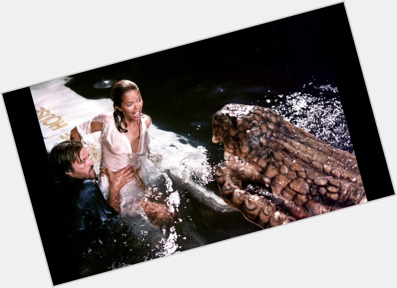 Happy Birthday Barbara Bach, star of the Great Alligator. 