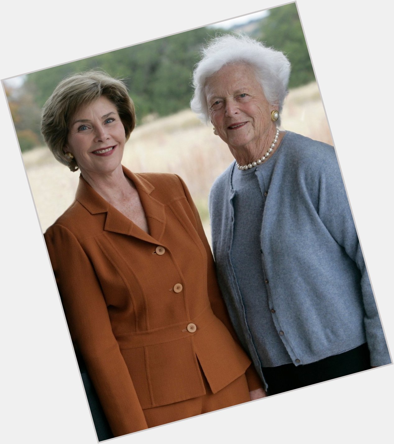 We re sending our best birthday wishes to Barbara Bush s favorite First Lady, Mrs. . Happy Birthday! 
