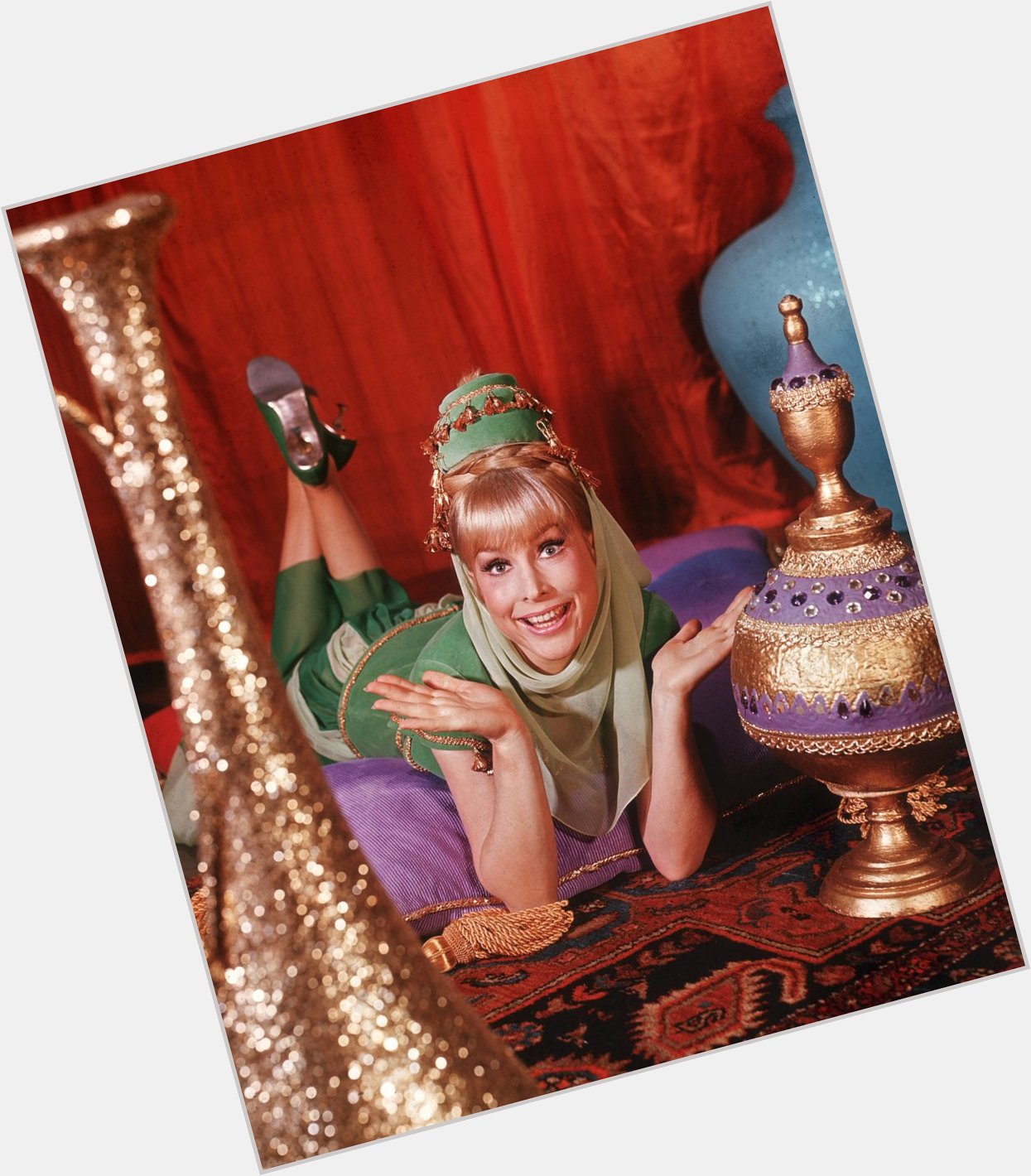  You share a birthday with Barbara Eden! happy birthday from us! 