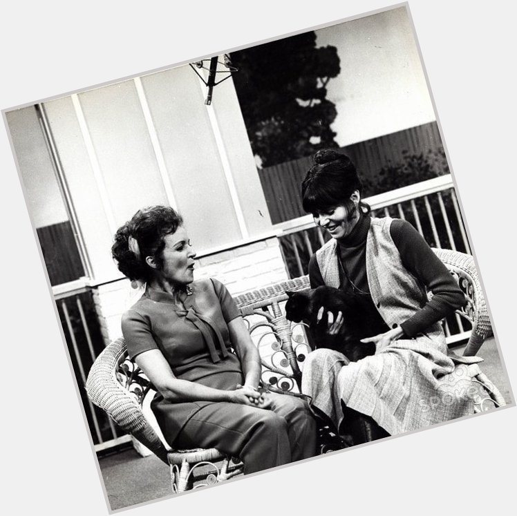 Happy Birthday to Barbara Feldon, actor & (here with Betty White) 