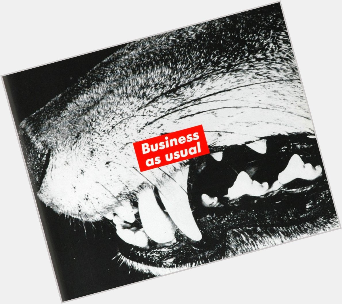 \"I had to figure out how to bring the world into my work\" Barbara Kruger. Happy Birthday!  