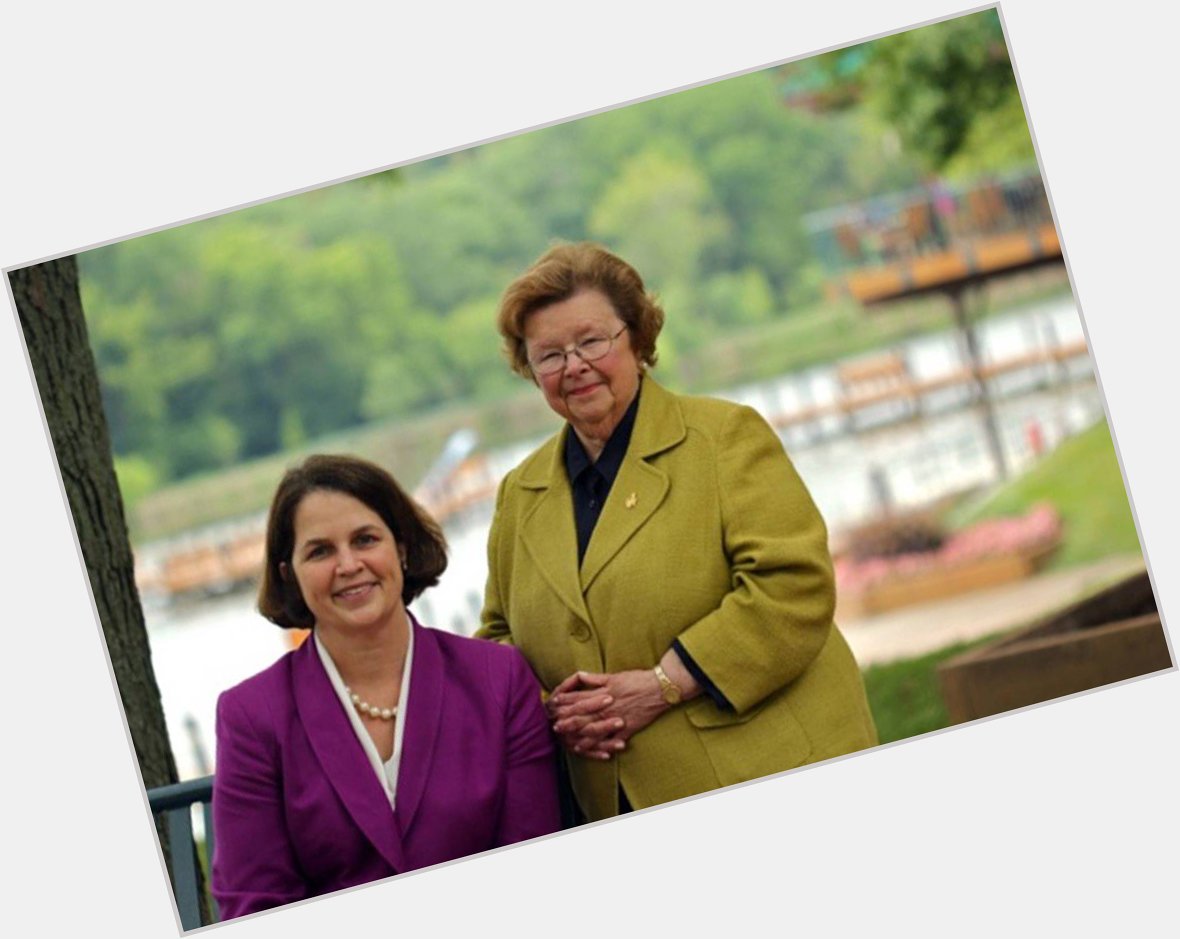 Happy Birthday to The Honorable Barbara Mikulski - hardworking mentor to many, MD lucky to have her! 