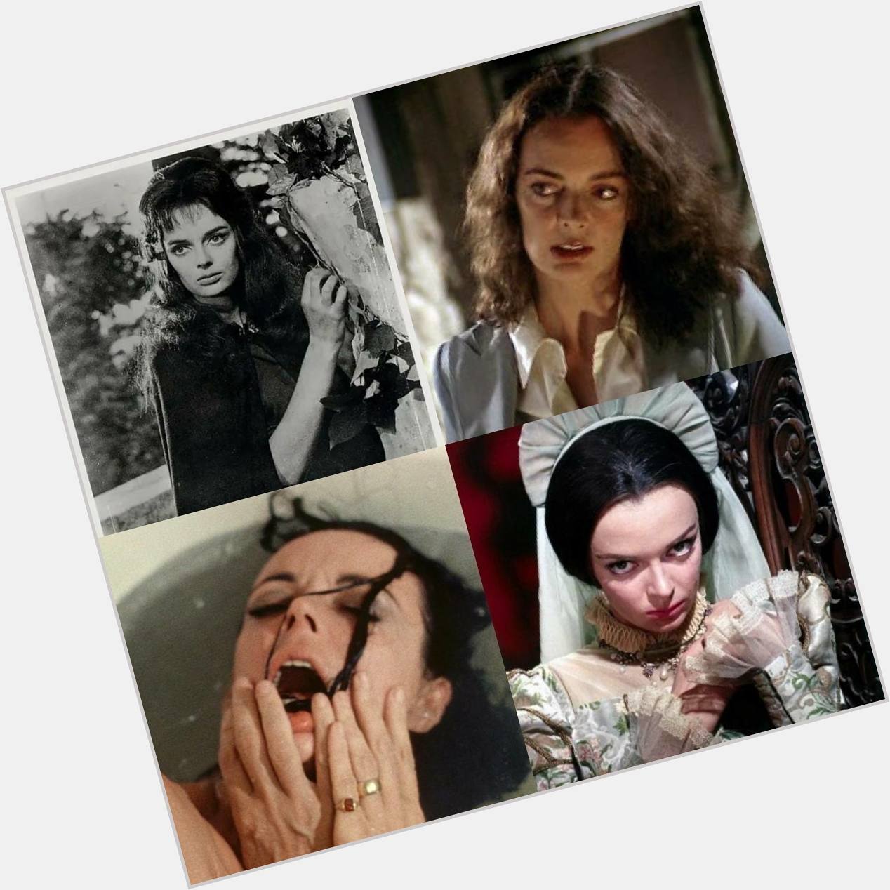 Happy birthday to the Queen of Gothic horror, Barbara Steele.  
