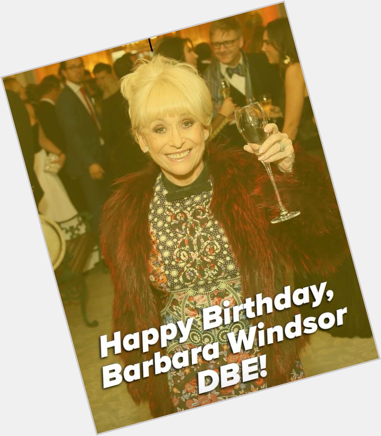 Happy Birthday Dame Barbara Windsor 