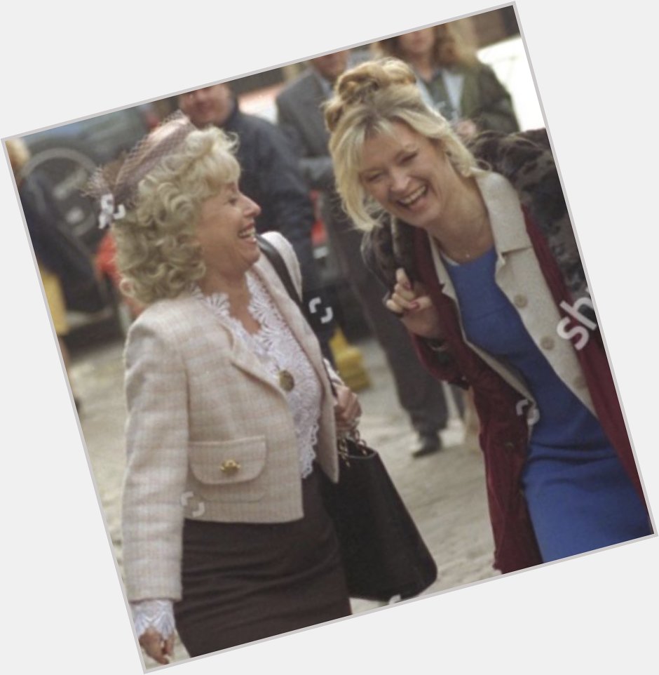 Happy Birthday Dame Barbara Windsor! (Gillian and Babs filming April, 24th 1997!) 