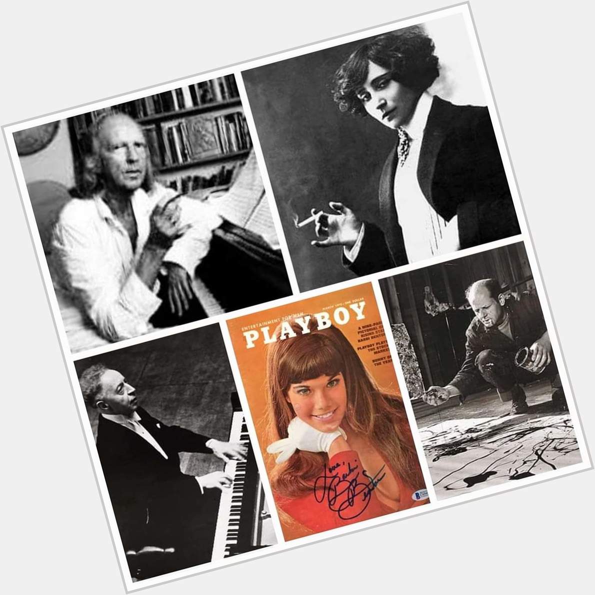 January 28th 

Happy Birthday to John Tavener, Collette, Artur Rubinstein, Barbi Benton, and Jackson Pollock! 