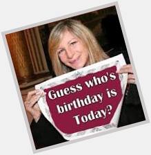 On April 24, 1942, Barbra Streisand was born in Williamsburg, Brooklyn.  Happy 75th!   