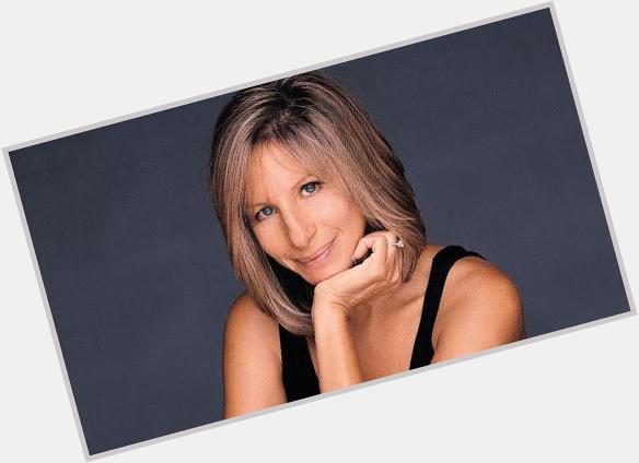 An American senior singer who also got 2 academy awards, happy birthday Barbra Streisand! 