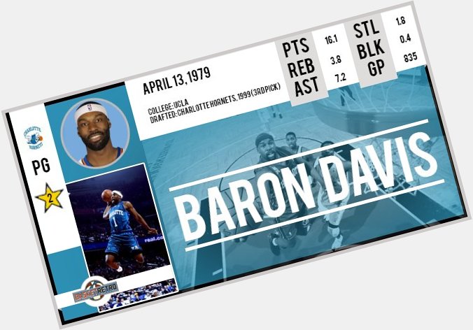 Happy Birthday Baron Davis    