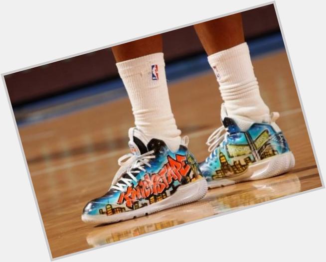 Happy bday ! We need him back on court so we can see stuff like these customs -  