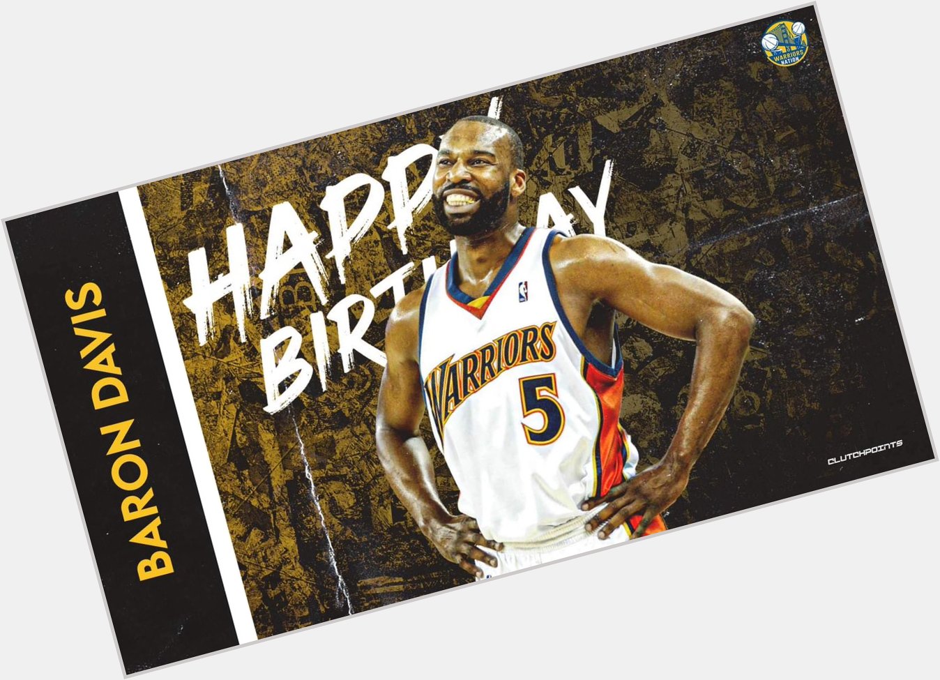 Join Warriors Nation in wishing former 2x All-Star, Baron Davis, a happy 42nd birthday!  