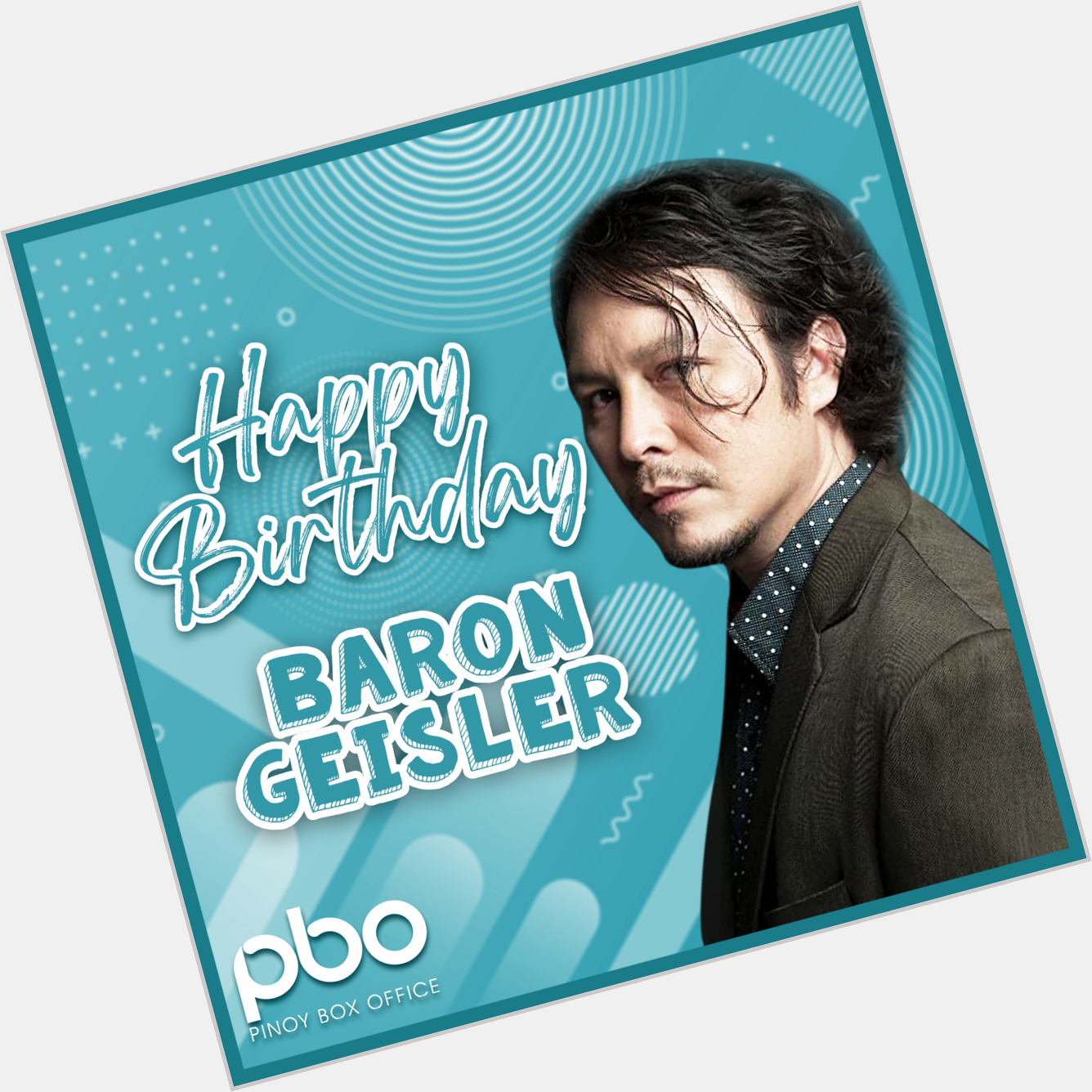 Happy birthday, Baron Geisler! Wishing you a day filled with happiness and plenty of love! 