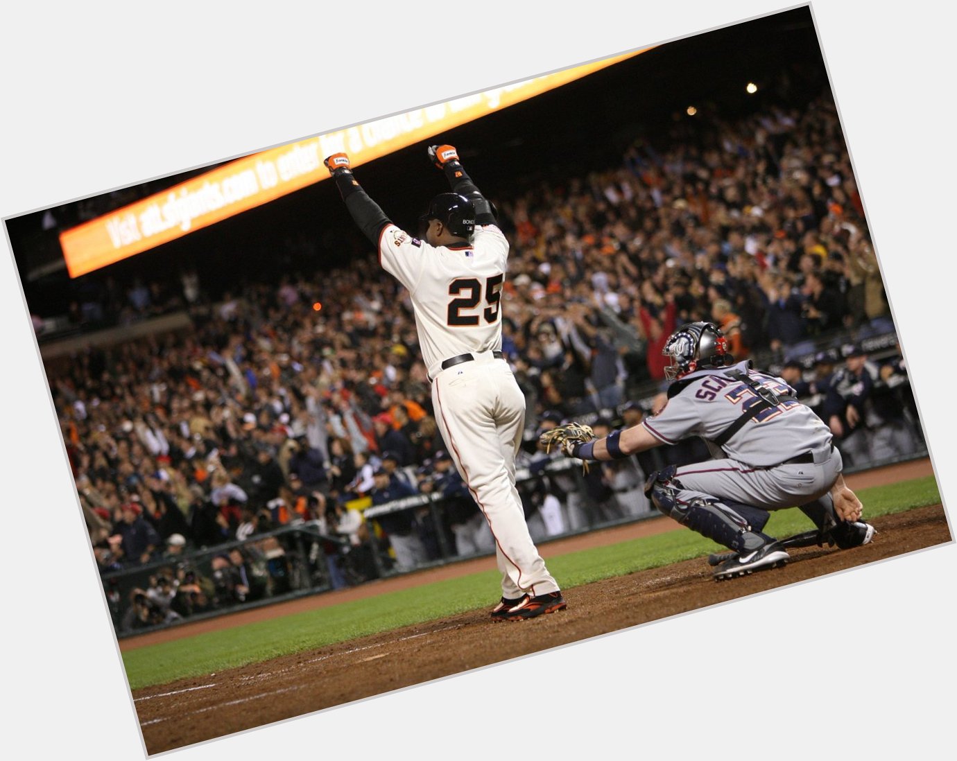 ...and here\s another hit, Barry Bonds. Happy 25th Birthday too me     