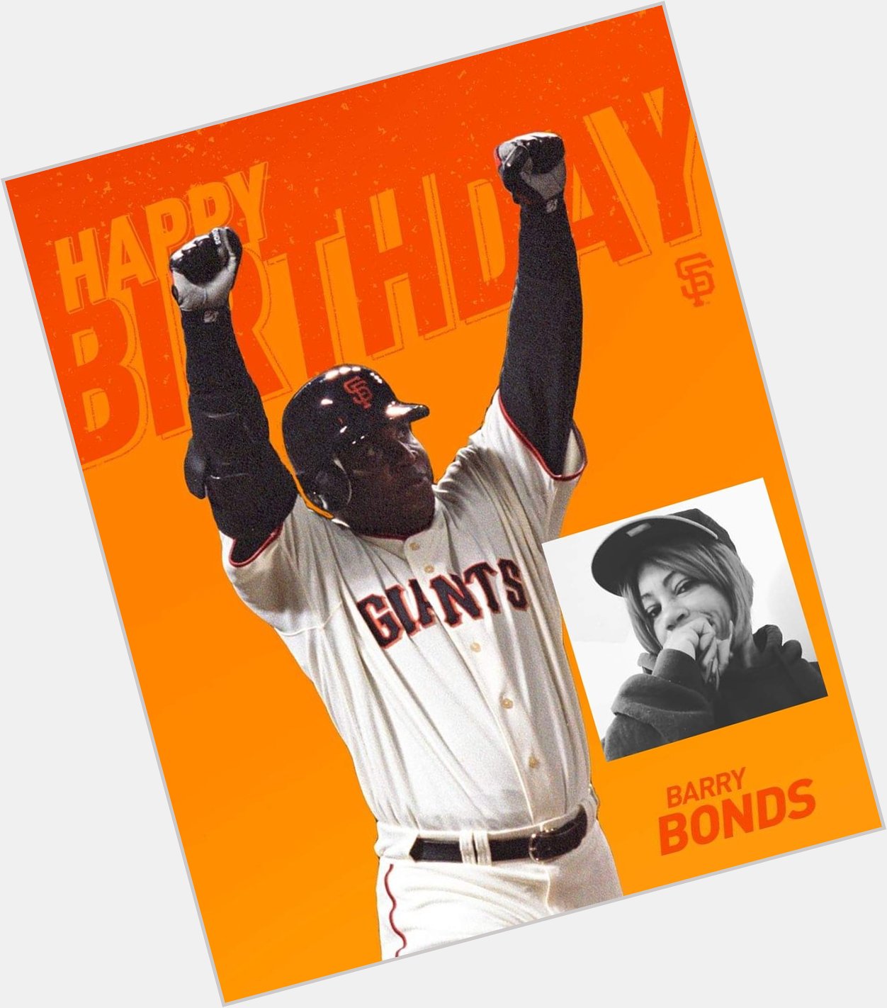 Happy Birthday to Barry Bonds! I used to work at the ballpark. Met him in person! 