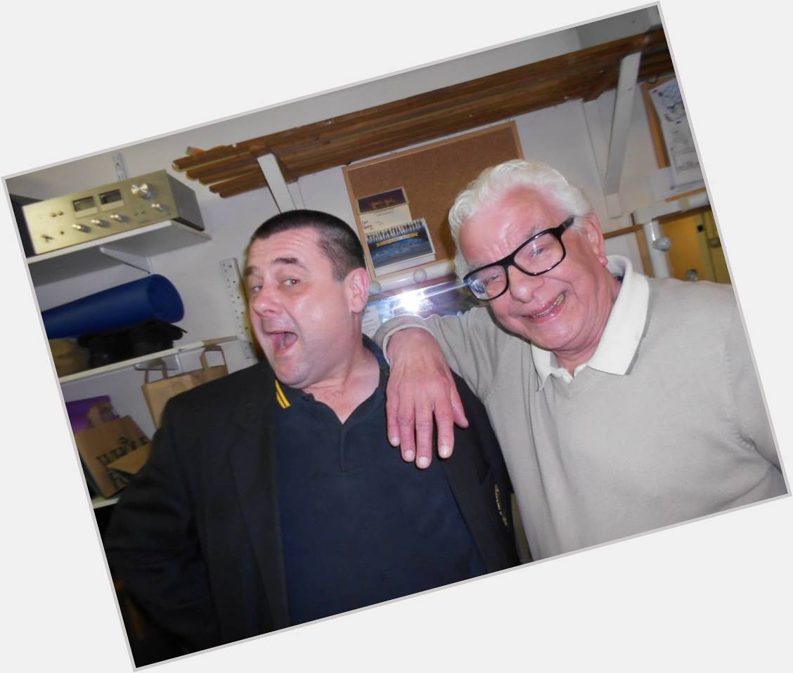 A very happy birthday to Barry Cryer. One of my proudest moments was when he said my jokes were worse than his. 