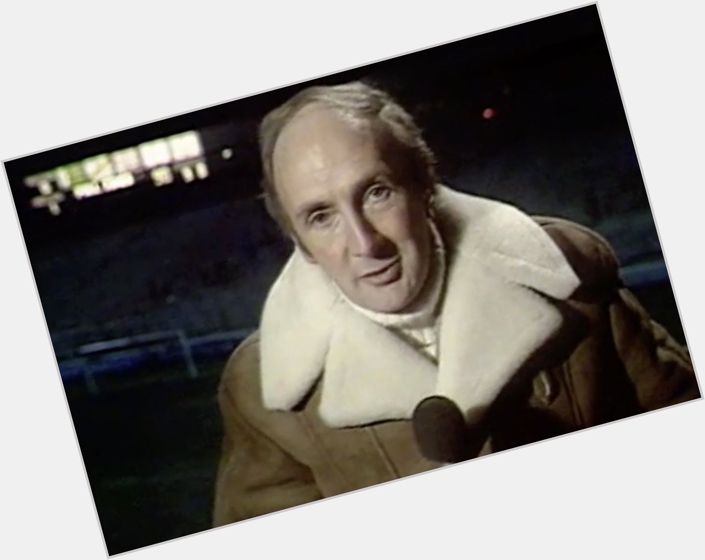 Happy birthday to Barry Davies 

Here at in Feb 79 
