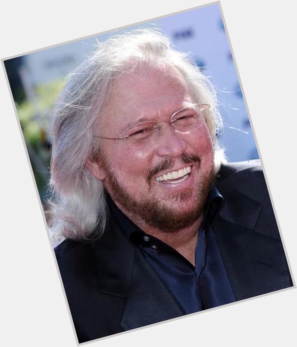  on with wishes Barry Gibb a happy birthday! 