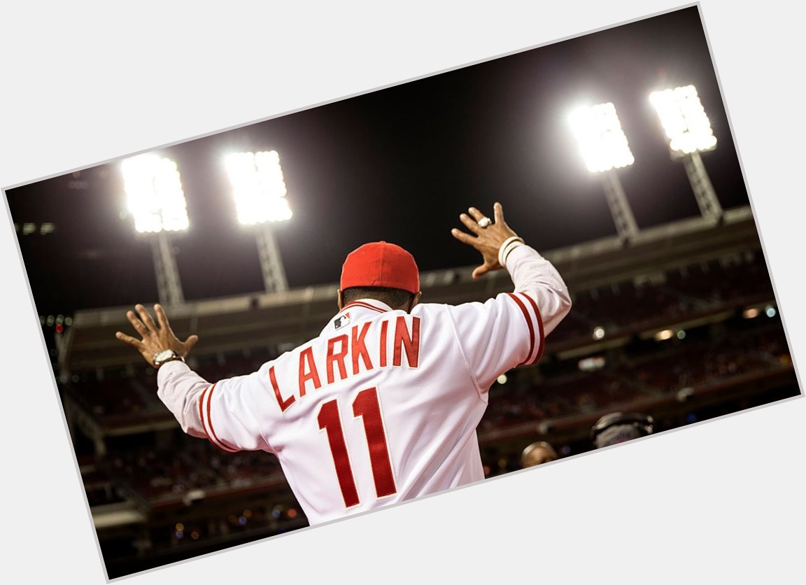 Happy birthday to 1990 World Series champion and National Baseball Hall of Famer Barry Larkin!   