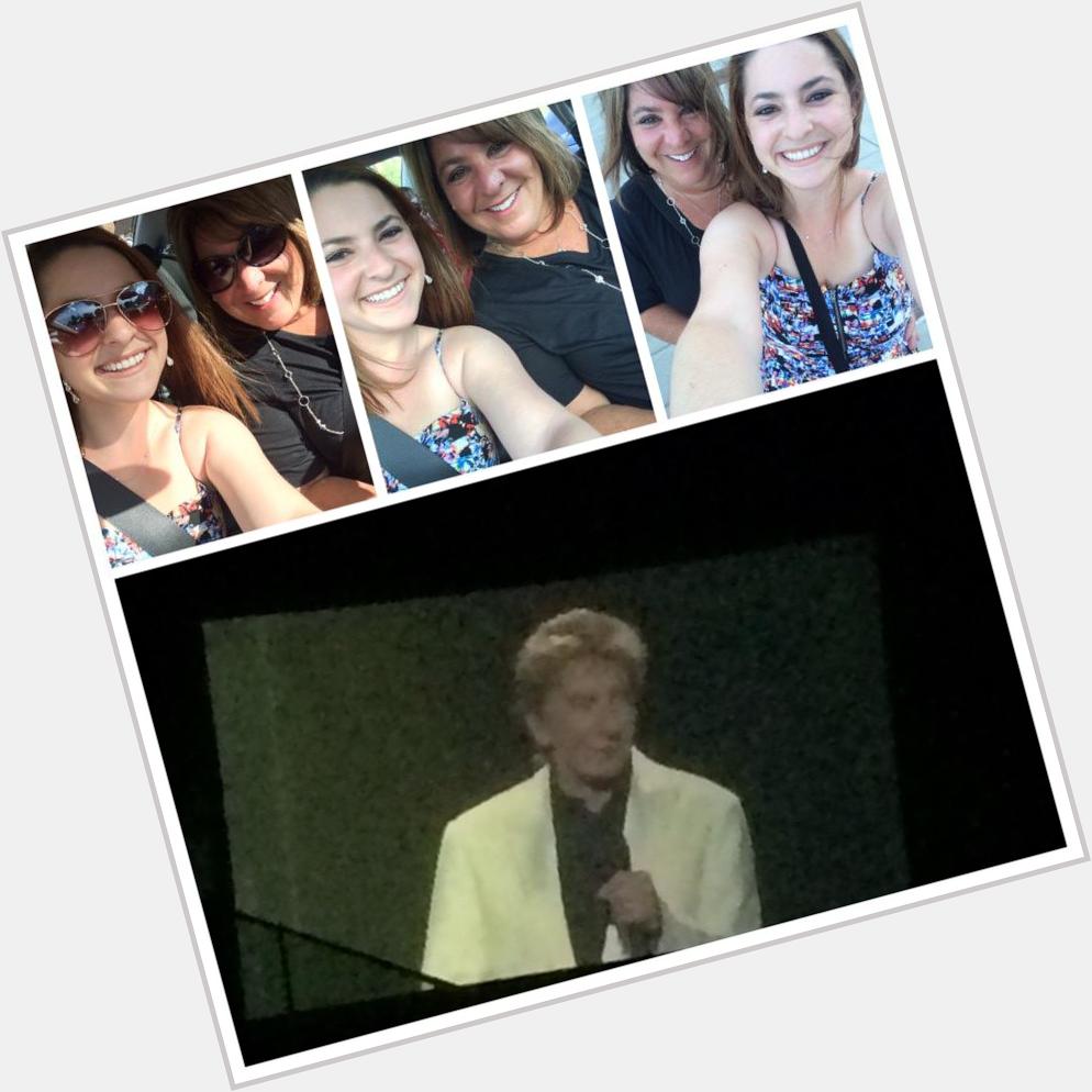 Had an amazing time with my amazing mom tonight at Barry Manilow. happy early birthday momma  