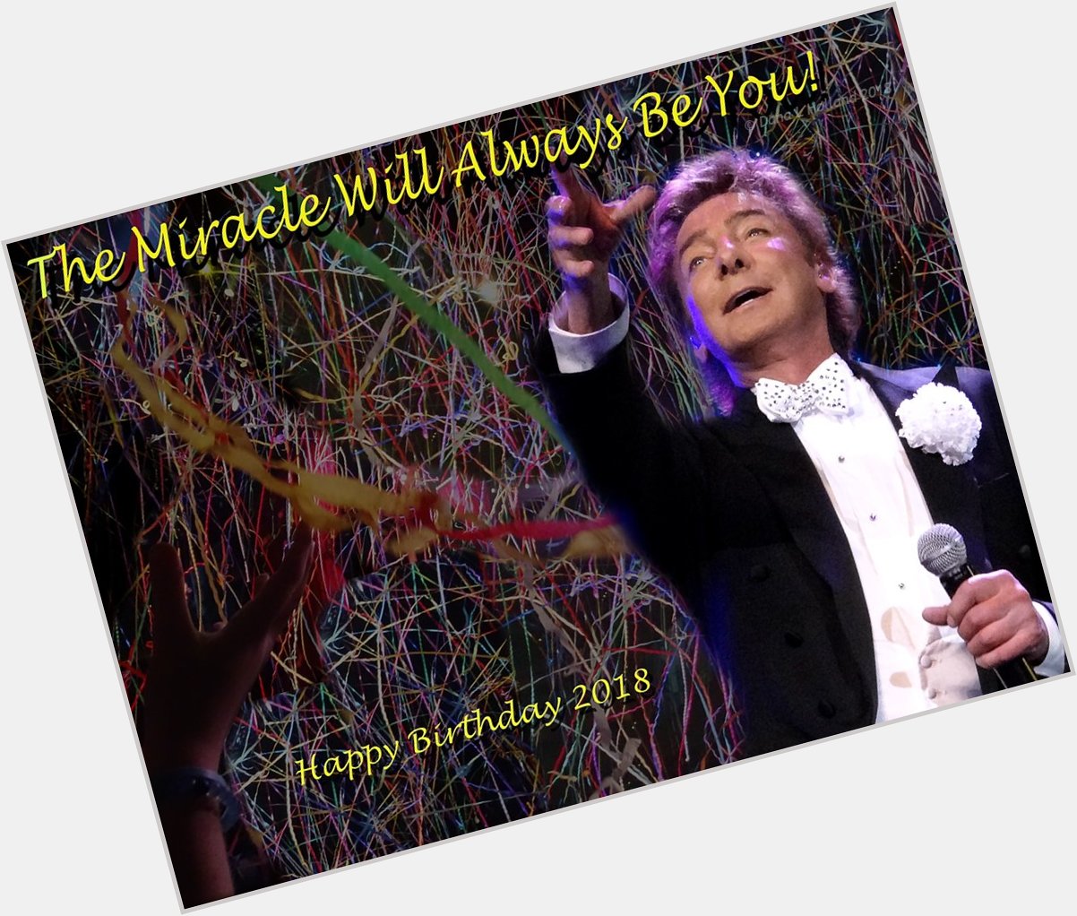 Happy Birthday, Barry Manilow!  You\re the best! 