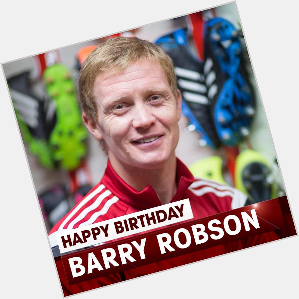 Join us in wishing Barry Robson a happy birthday! 