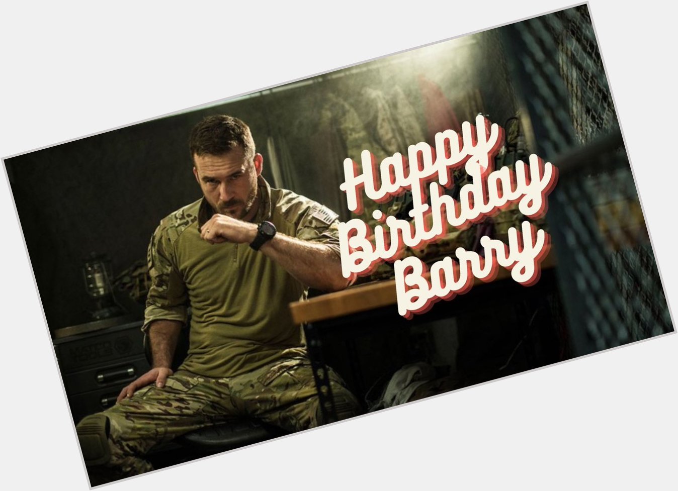 To the man that gave me my latest respawn , Happy Birthday Barry Sloane. 

Cheers, Mate! 