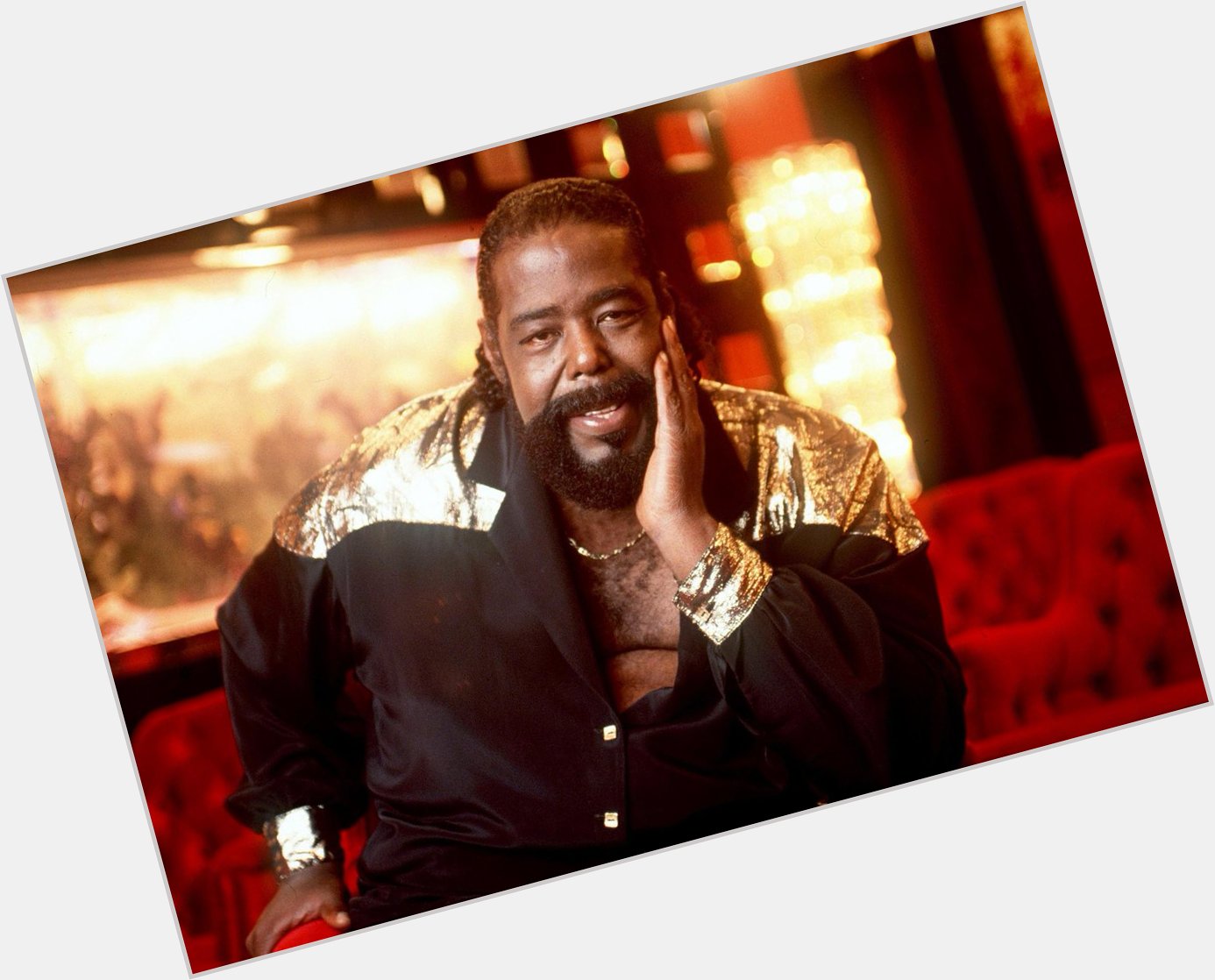 Happy birthday Barry White ! Today would\ve been his 71st birthday. RIP 