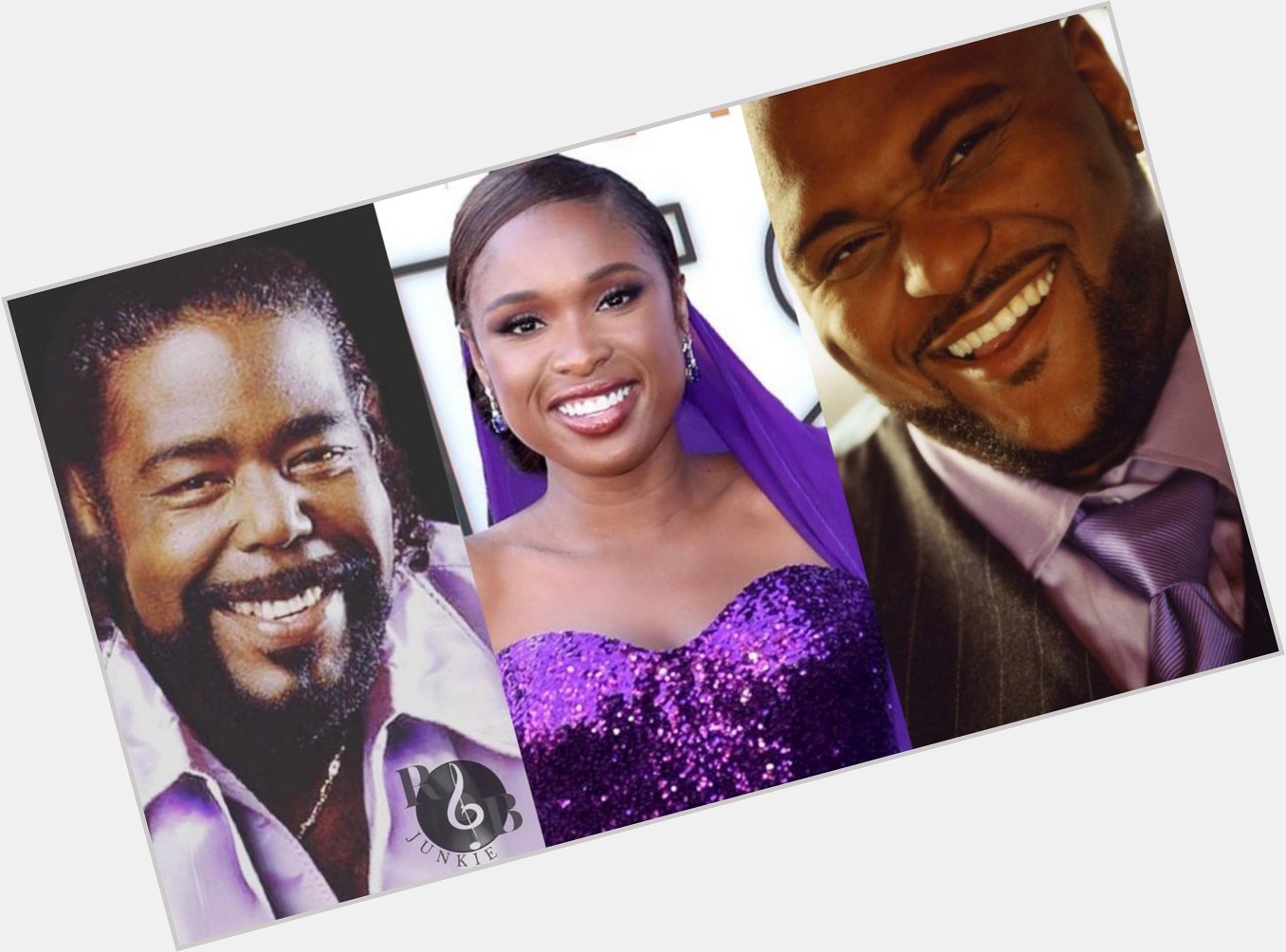 Happy Birthday shout-outs to the late Barry White, Jennifer Hudson and Ruben Studdard 