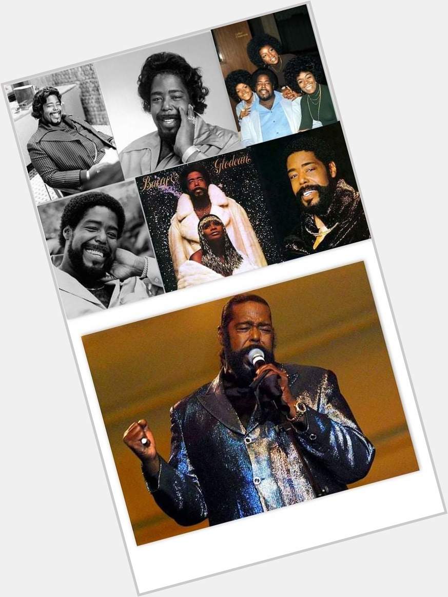 September 12, 1944 July 4, 2003
HAPPY heavenly  Birthday, Barry White! May you continue to R.I.P. 